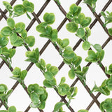 Faux Jade Leaf - Lattice Screen - 39 Inch X 78 Inch