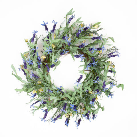 Lavender Fields Wreath