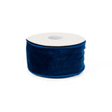 Velvet Ribbon 2.5 Inch - Cobalt Blue