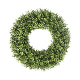 UV Boxwood Round Wreath 18 Inch