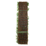 Faux Boxwood Willow Lattice Screen - 39 X 78"