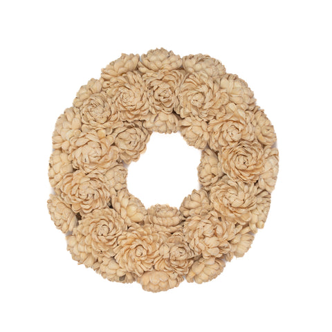 Shola Chrysanthemum 15" Bellini Wreath