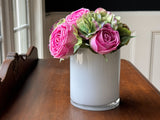 Mauve Rose & Hydrangea Radiance Bouquet