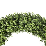 UV Boxwood Round Wreath - 24 Inch