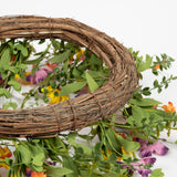 Prairie Flower Wreath - 22 Inch