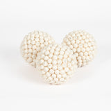 Berry Balls - Pearl - 4 Inch - Set of 3