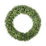 UV Boxwood Round Wreath 24 Inch