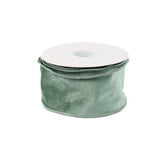 Velvet Ribbon 2.5 Inch - Celadon