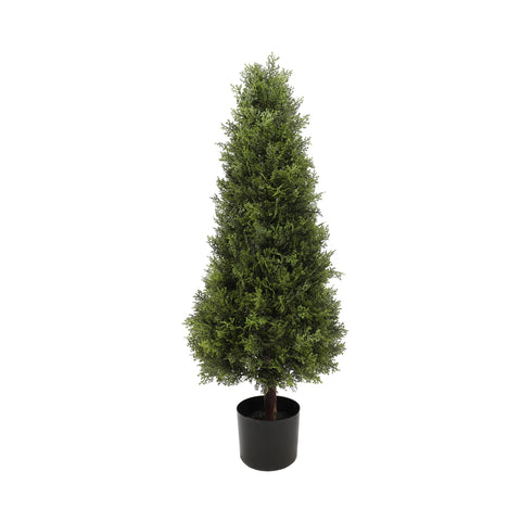 UV Cypress Cone 36 Inch Topiary